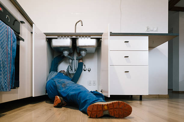 Professional Plumbing technician working in North Newton, KS